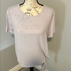 Elegant Light Purple Women's Top